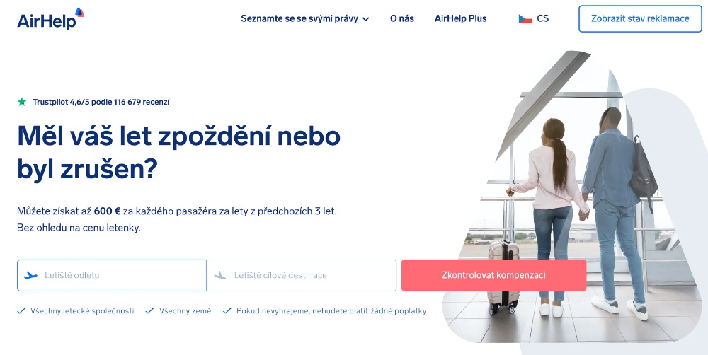 Airhelp – zpětná vazba. Co si máme myslet o službě nyní (v roce 2024) ?