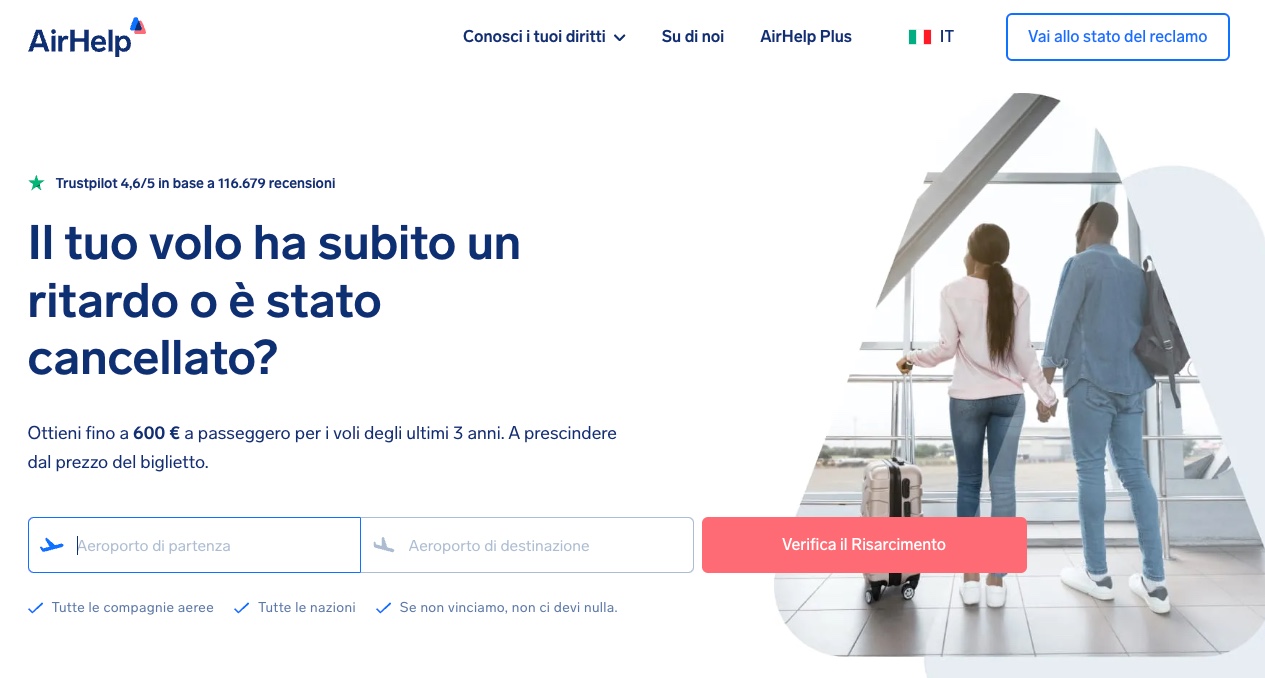 Airhelp – recensioni. Cosa ne pensate del servizio ora in 2024 ?