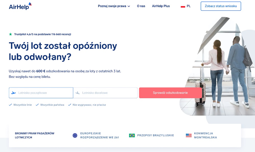 Airhelp – opinie. Co należy sądzić o usłudze teraz (w 2024) ?