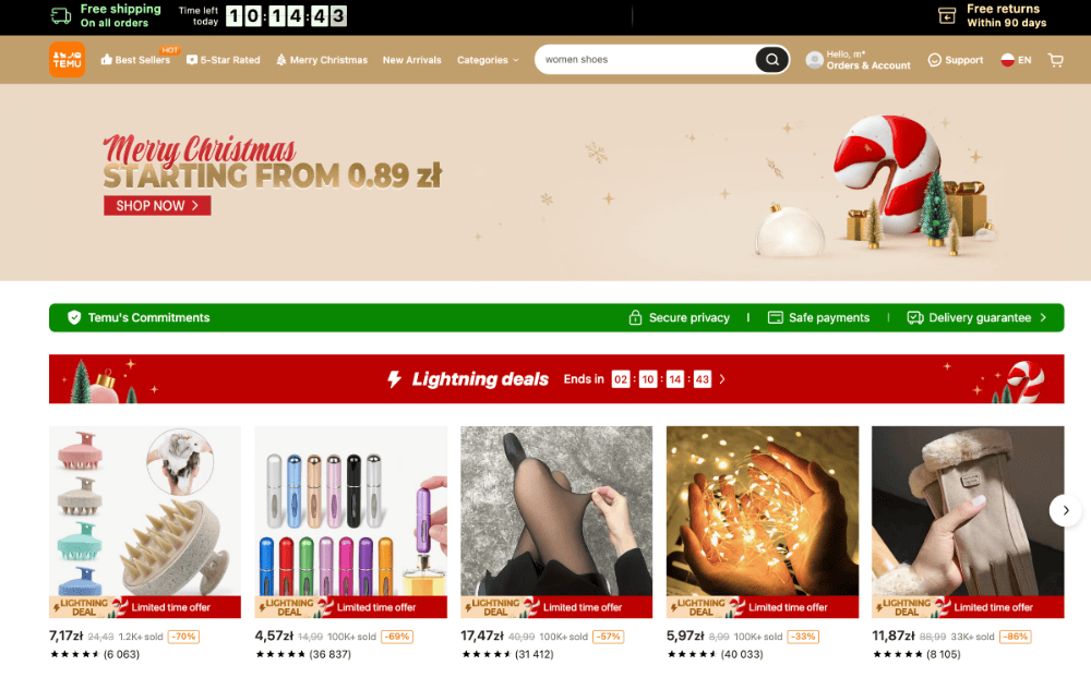 Temu.Com – reviews, facts. Why such low prices in this store?