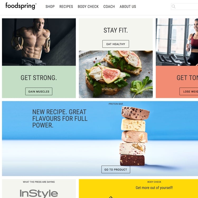 Foodspring – ¿vale la pena usar el sitio para personas con un estilo de vida activo? Sus opiniones